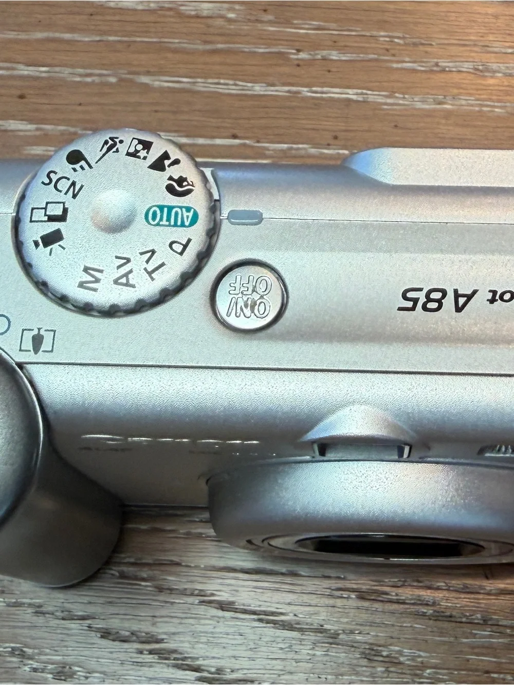 Canon PowerShot A85 Silver Digital Camera with Case and Accessories